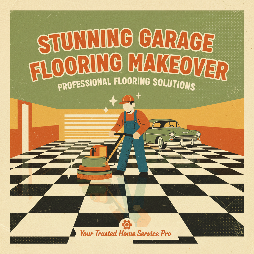 Stunning Garage Flooring Makeover