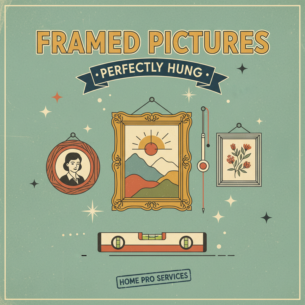 Framed Pictures Perfectly Hung