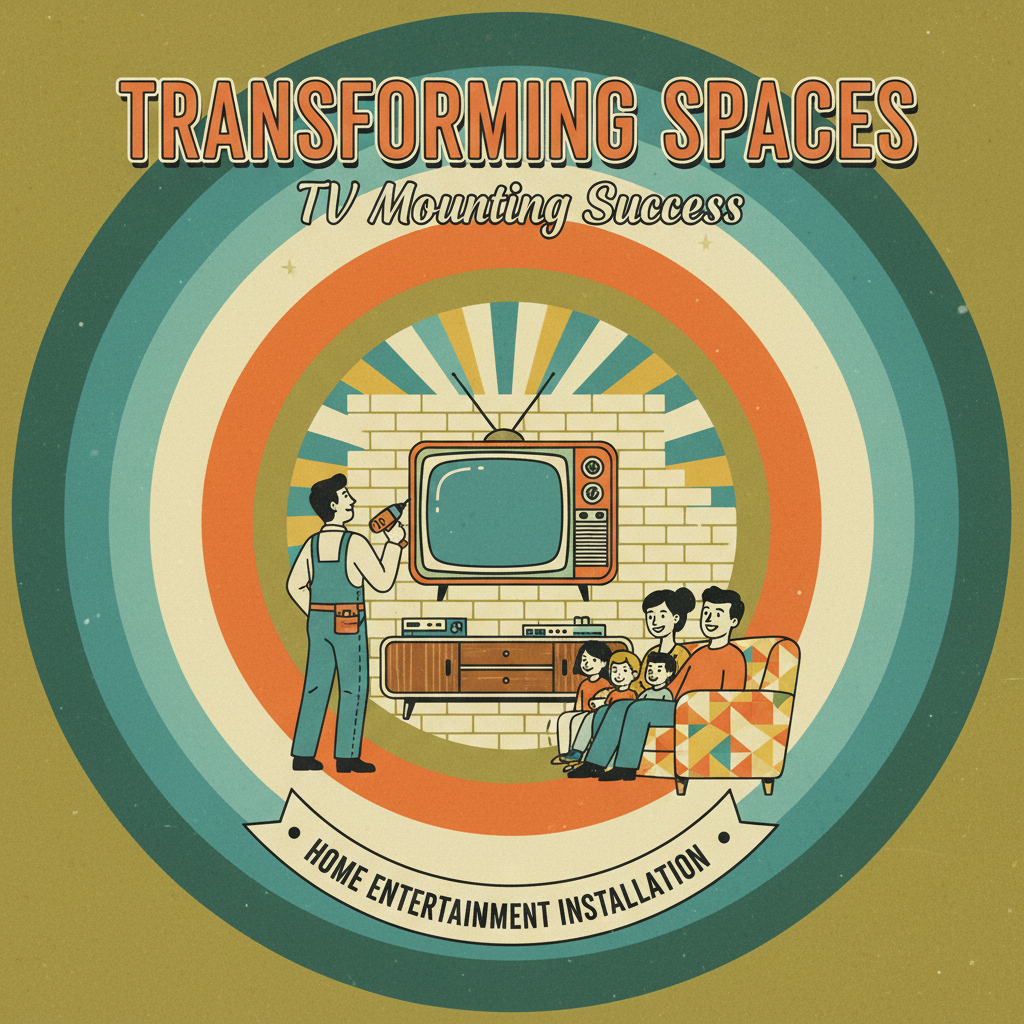 Transforming Spaces: TV Mounting Success