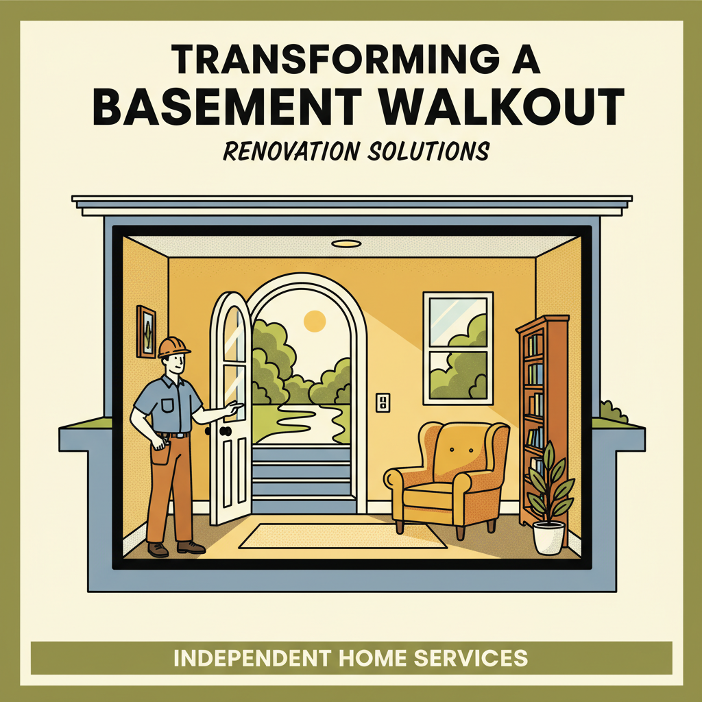 Transforming a Basement Walkout