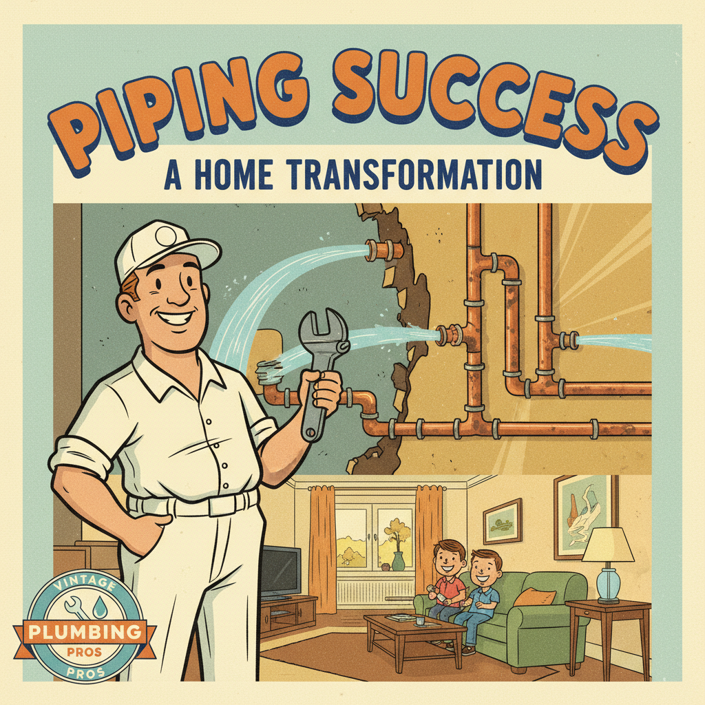 Piping Success: A Home Transformation