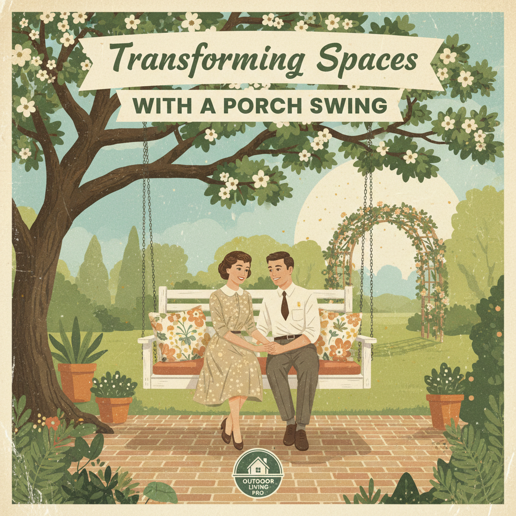 Transforming Spaces with a Porch Swing