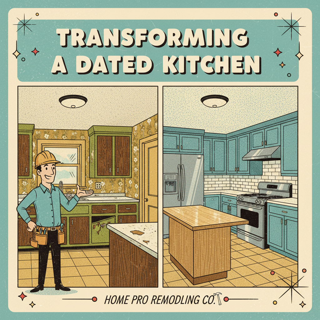 Transforming a Dated Kitchen