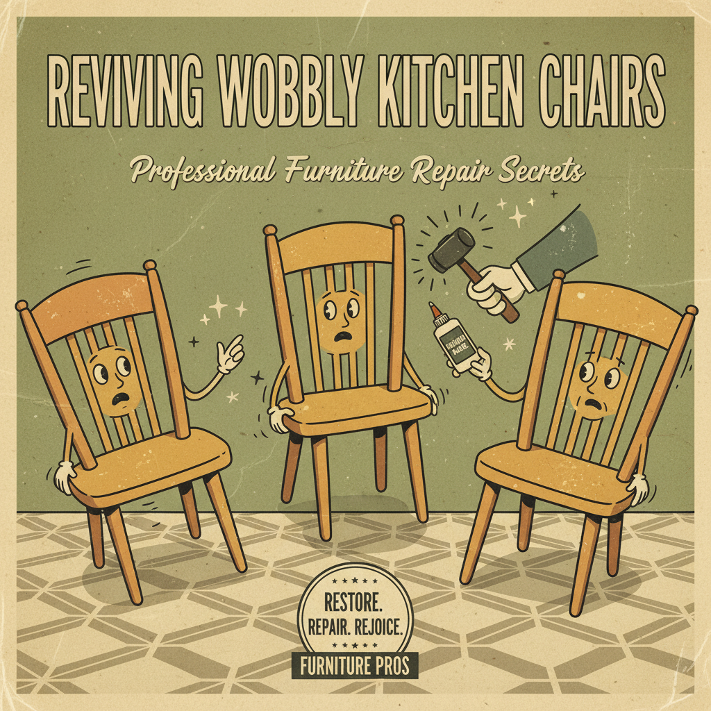 Reviving Wobbly Kitchen Chairs