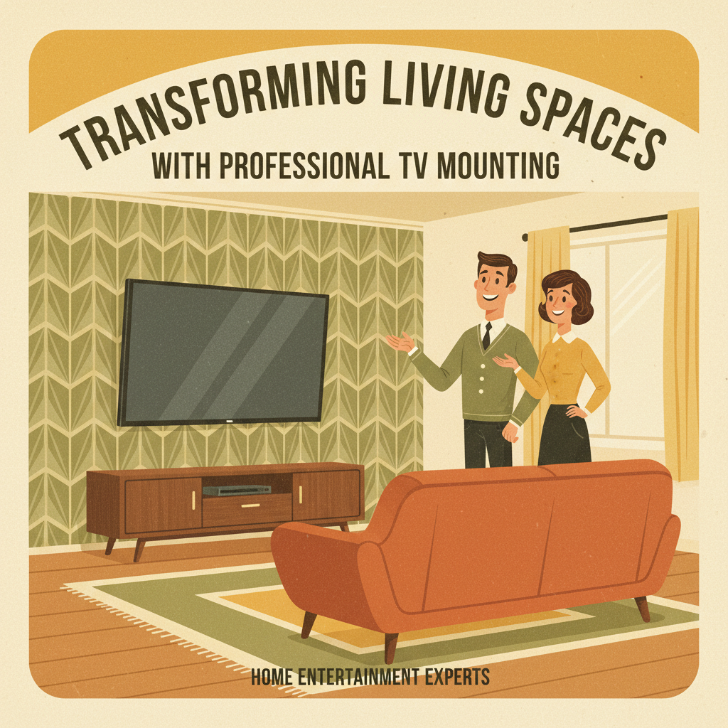 Transforming Living Spaces with TV Mounting