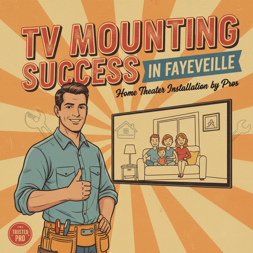 TV Mounting Success in Fayetteville