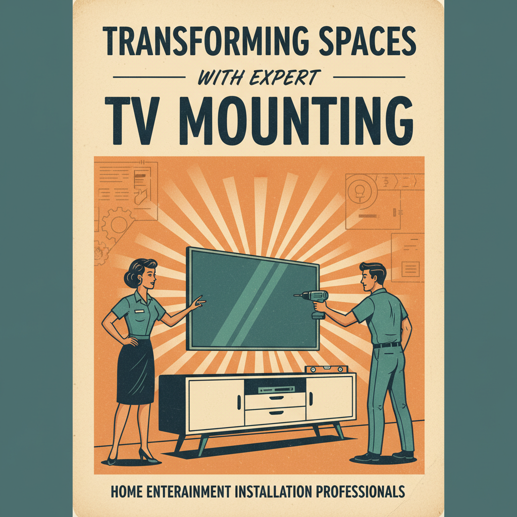Transforming Spaces with Expert TV Mounting