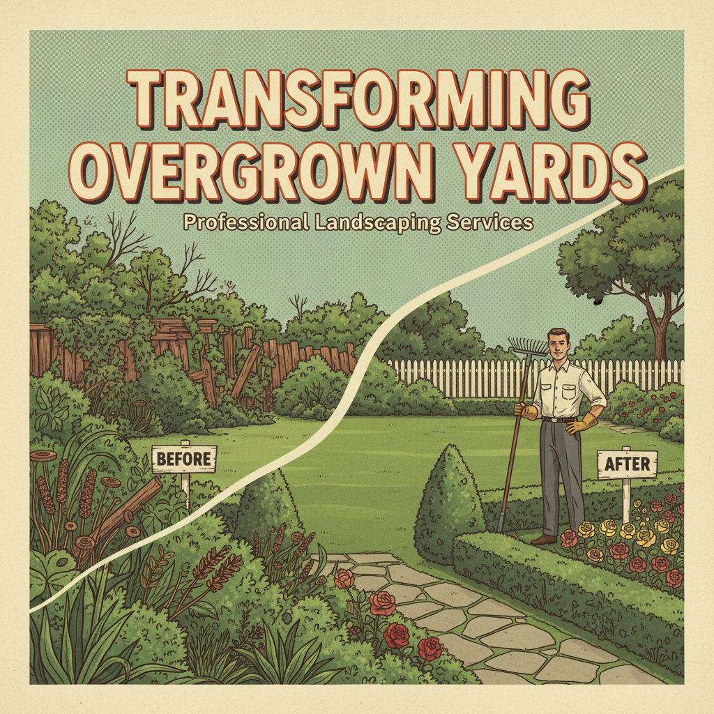 Transforming Overgrown Yards