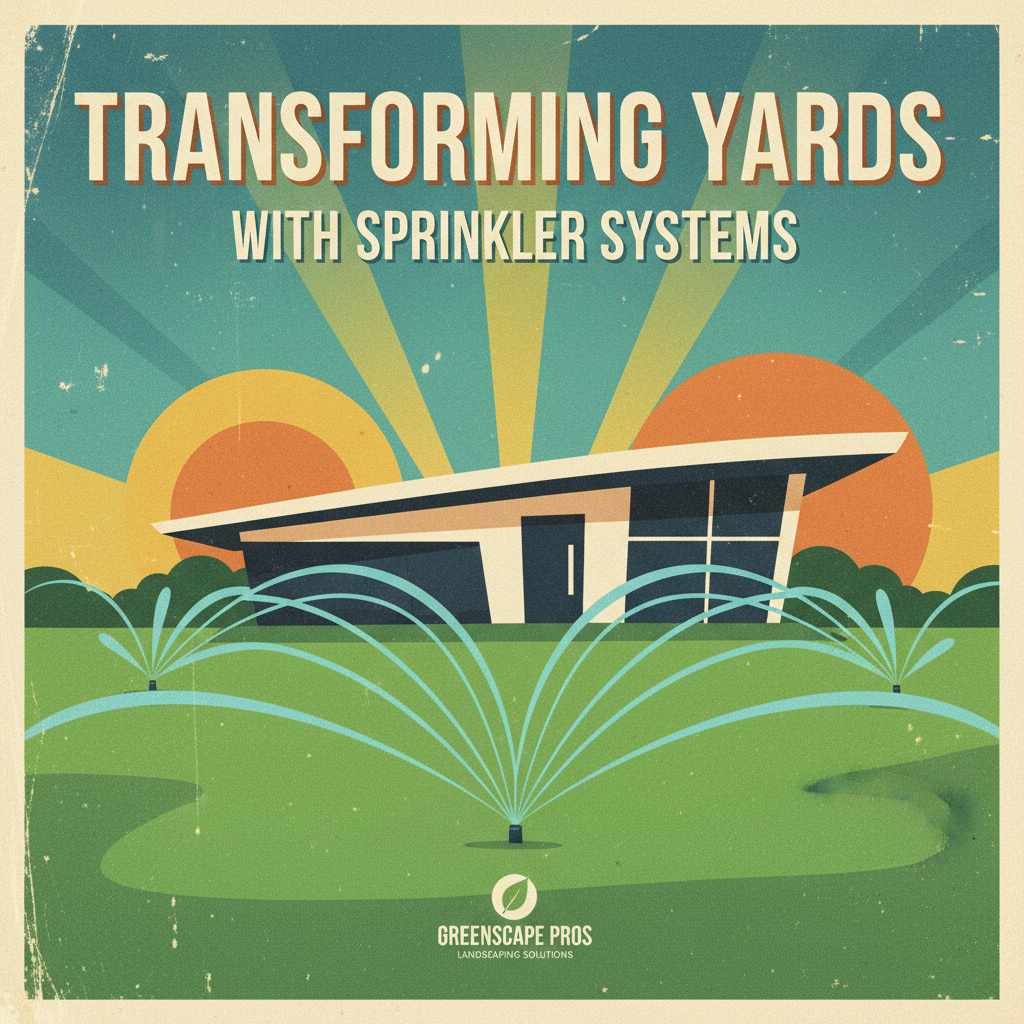 Transforming Yards with Sprinkler Systems