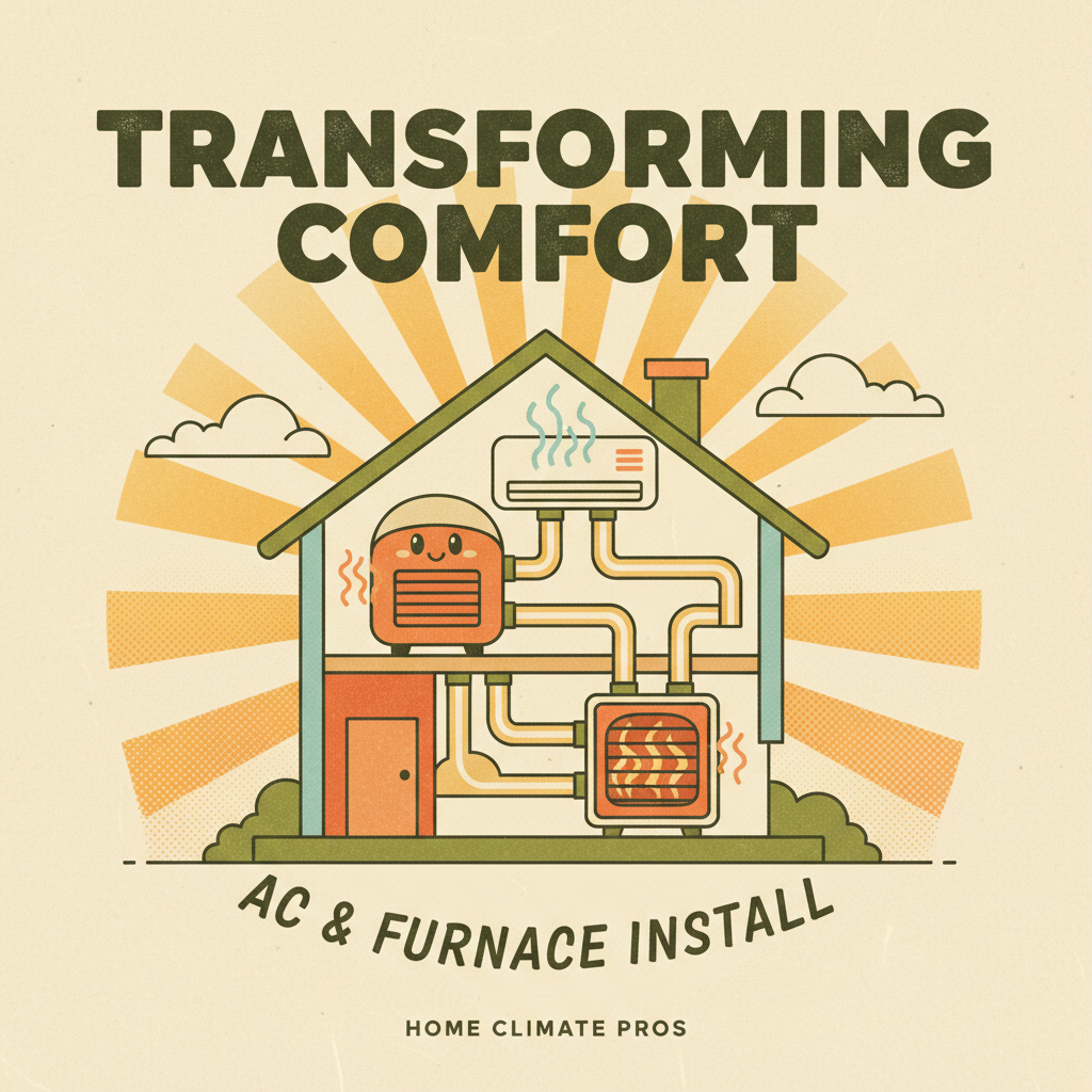 Transforming Comfort: AC & Furnace Install