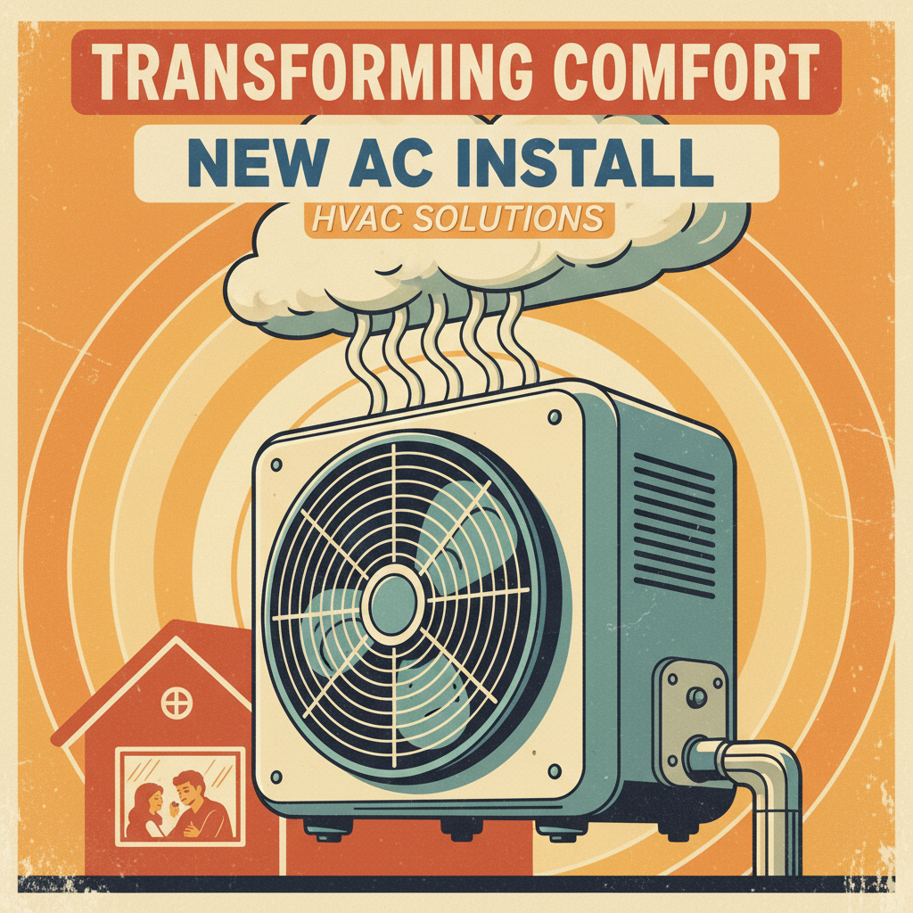 Transforming Comfort: New AC Install