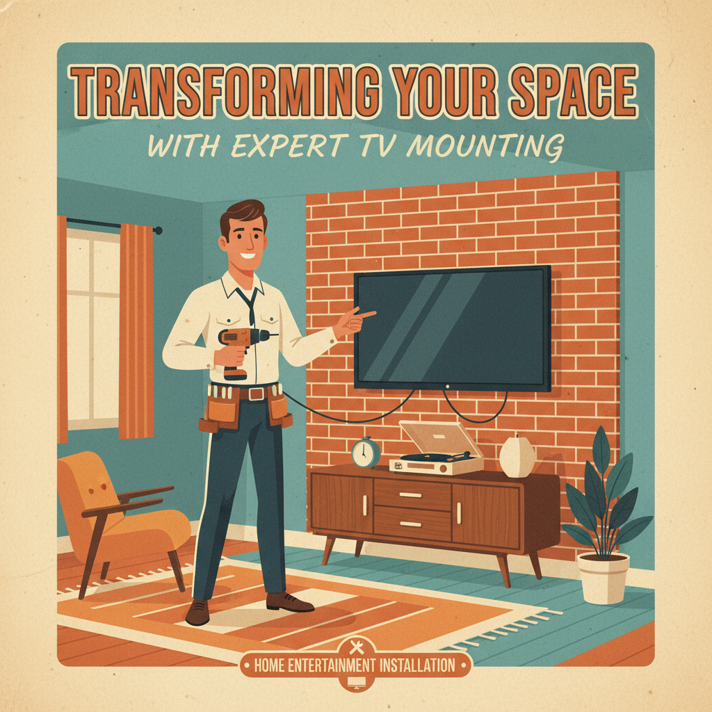 Transforming Your Space with Expert TV Mounting