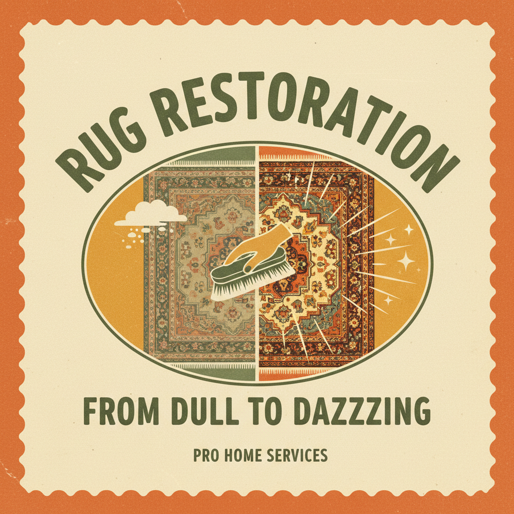 Rug Restoration: From Dull to Dazzling