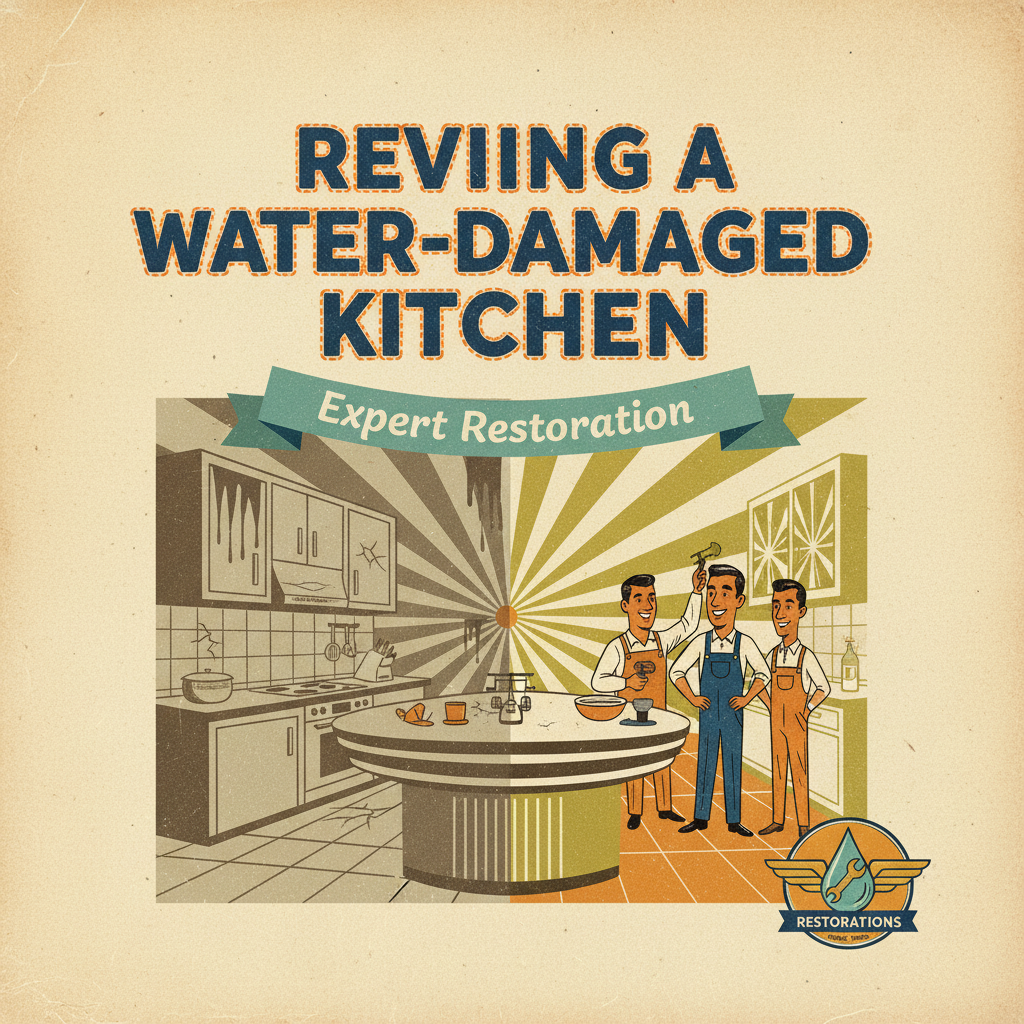 Reviving a Water-Damaged Kitchen