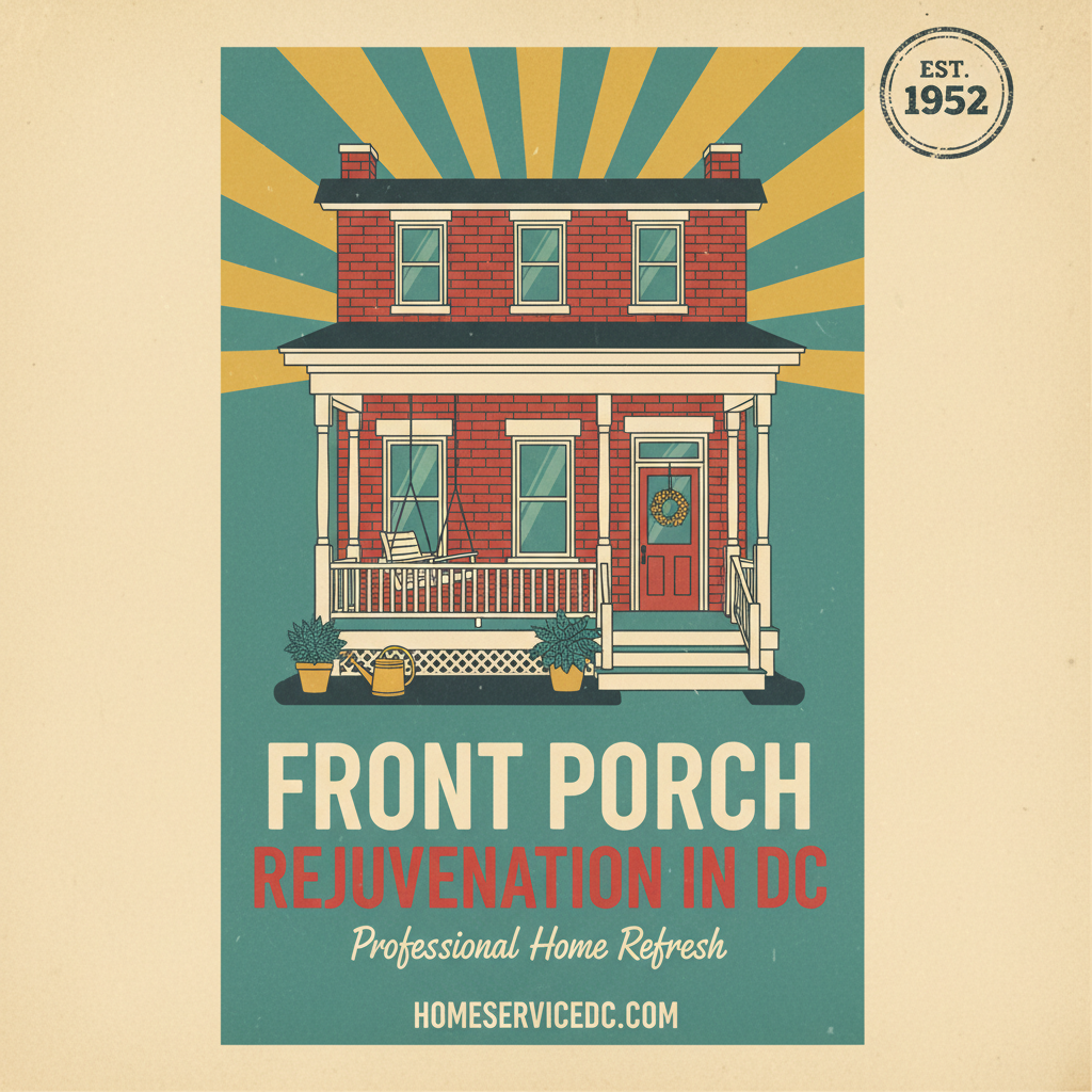 Front Porch Rejuvenation in DC