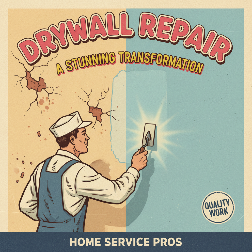 Drywall Repair: A Stunning Transformation