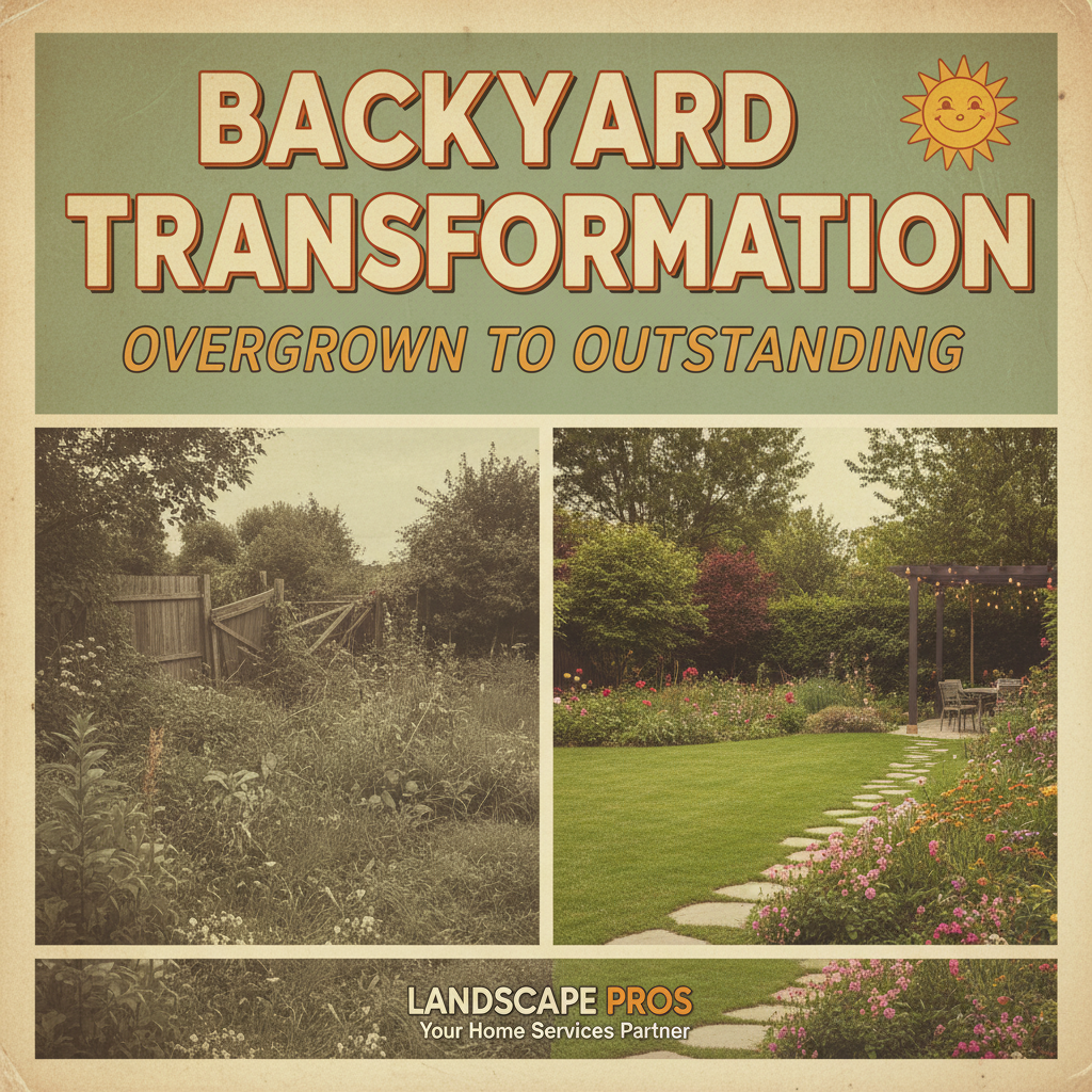 Backyard Transformation: Overgrown to Outstanding