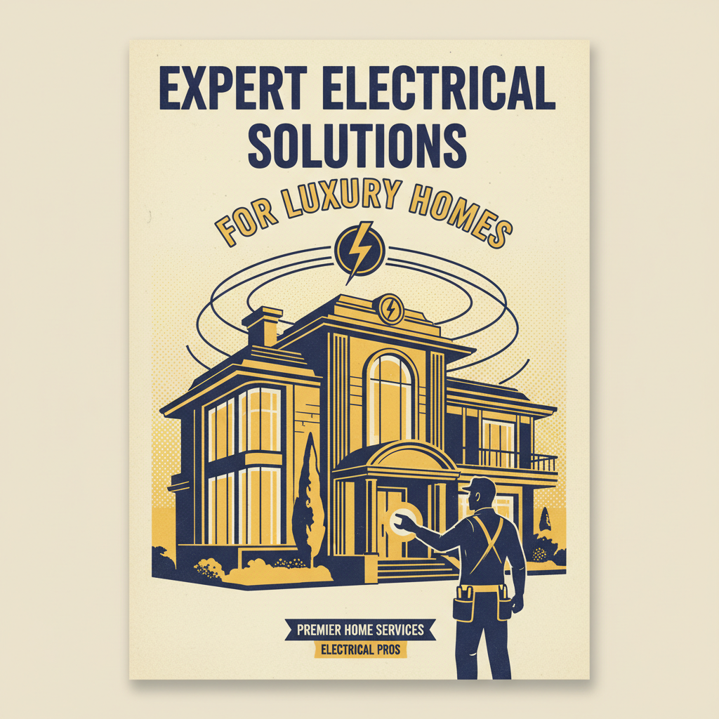 Expert Electrical Solutions for Luxury Homes