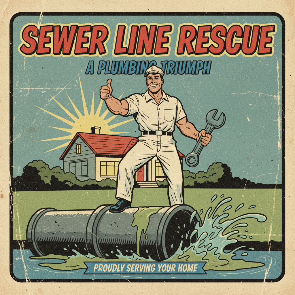 Sewer Line Rescue: A Plumbing Triumph