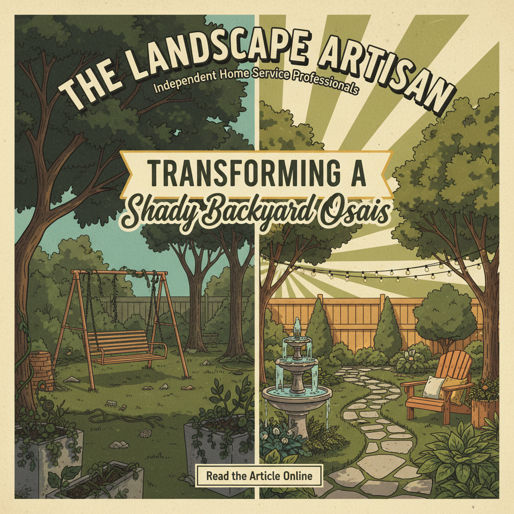 Transforming a Shady Backyard Oasis
