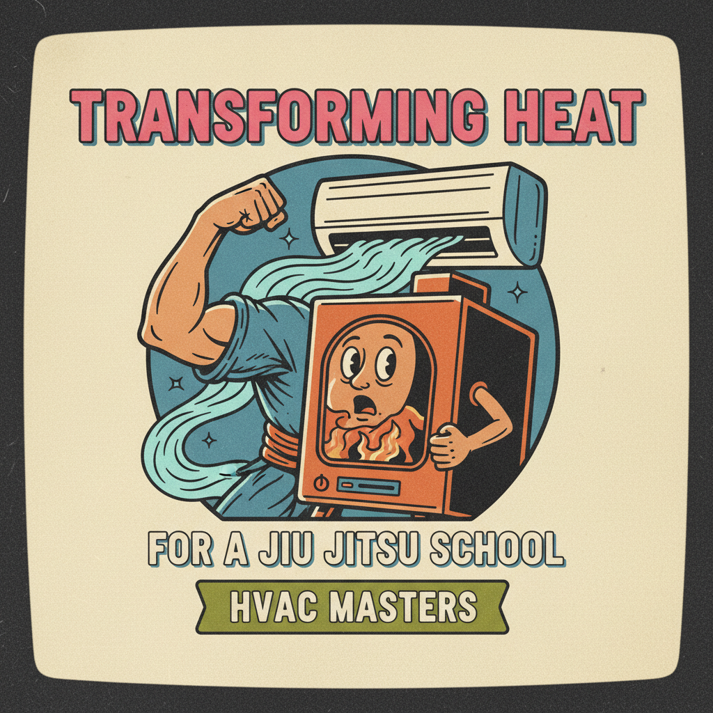Transforming Heat for a Jiu Jitsu School