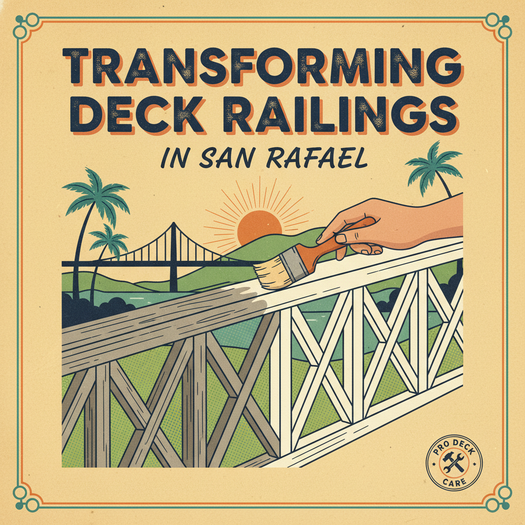Transforming Deck Railings in San Rafael