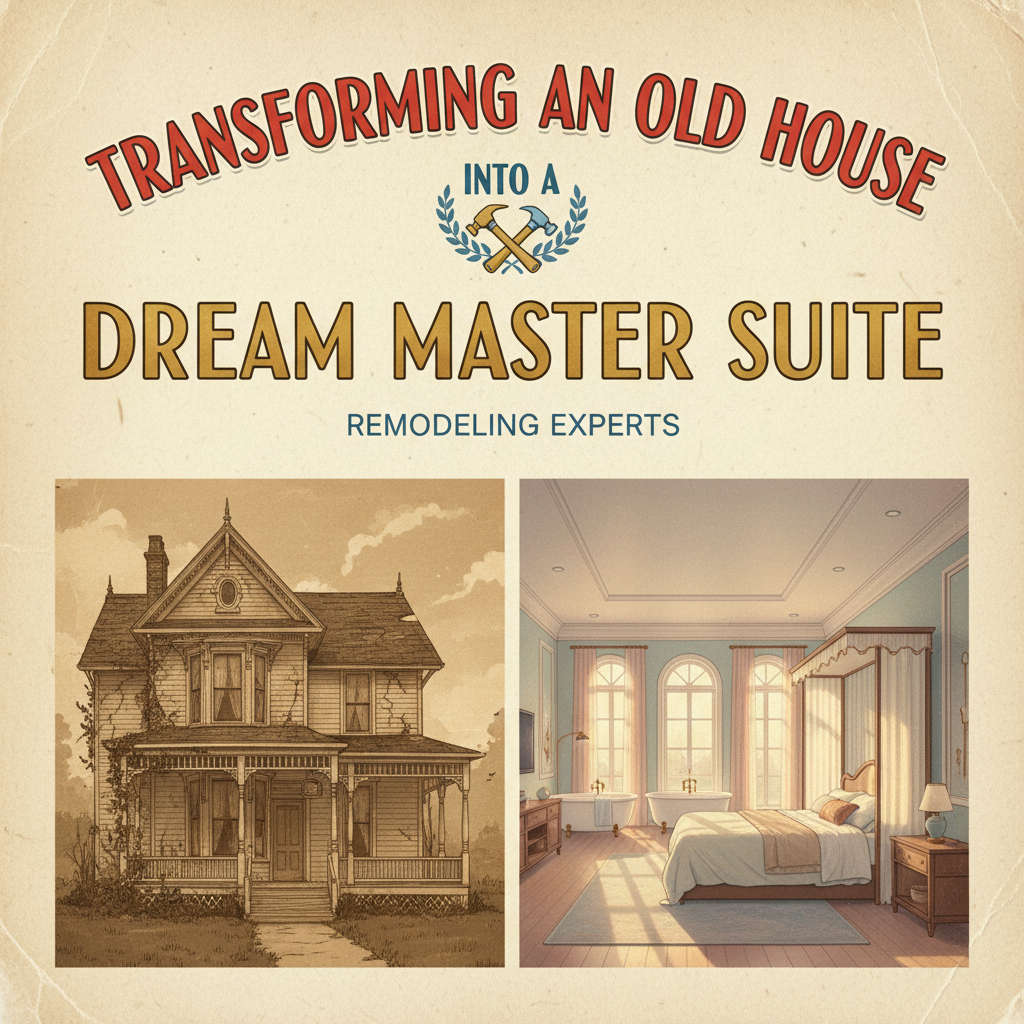 Transforming an Old House into a Dream Master Suite