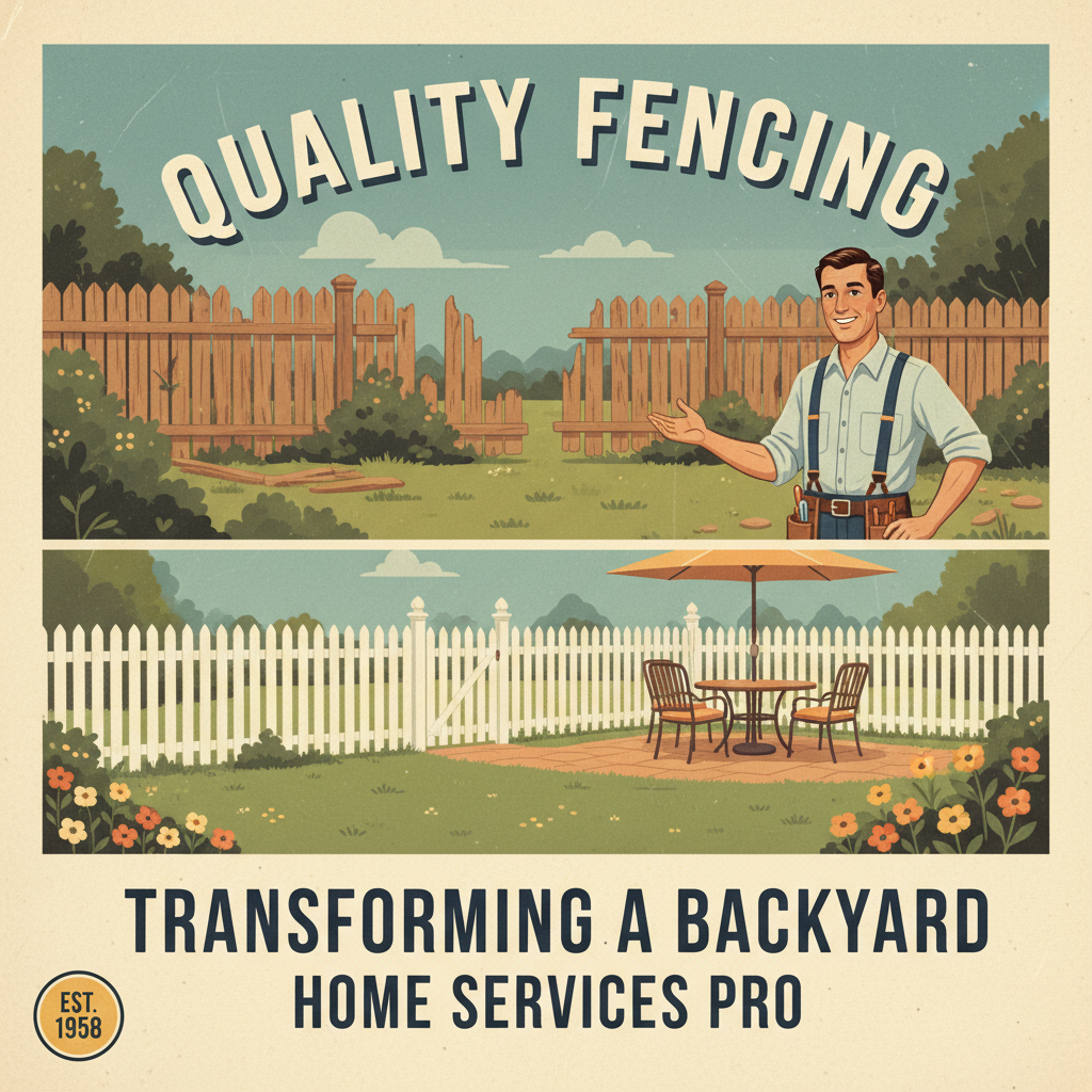 Transforming a Backyard with Quality Fencing