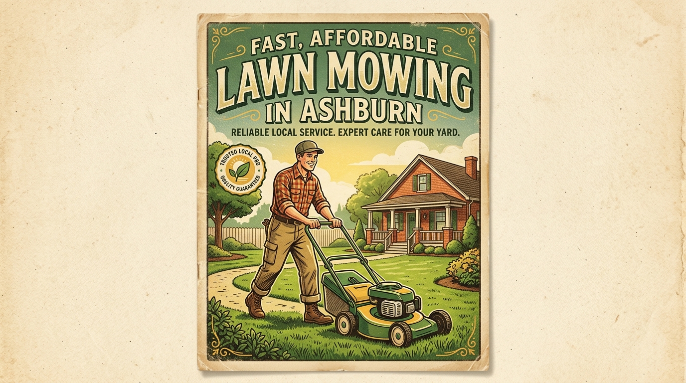 Fast, Affordable Lawn Mowing in Ashburn