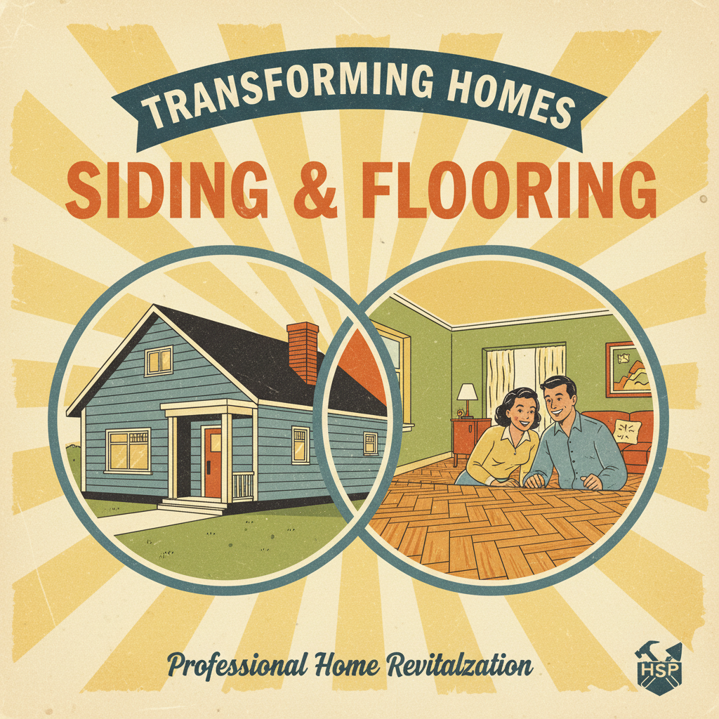 Transforming Homes: Siding & Flooring
