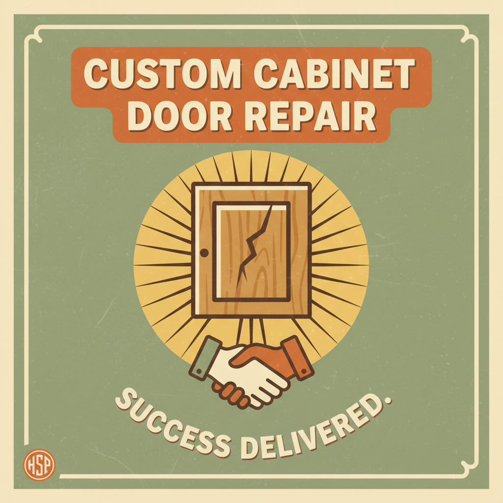Custom Cabinet Door Repair Success