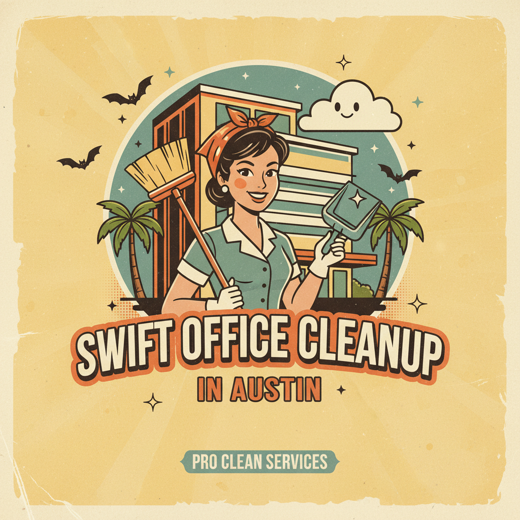Swift Office Cleanup in Austin