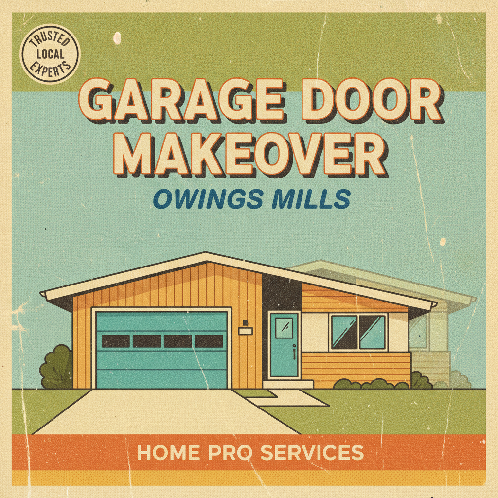 Garage Door Makeover in Owings Mills