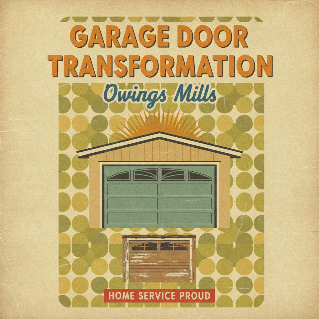 Garage Door Transformation in Owings Mills