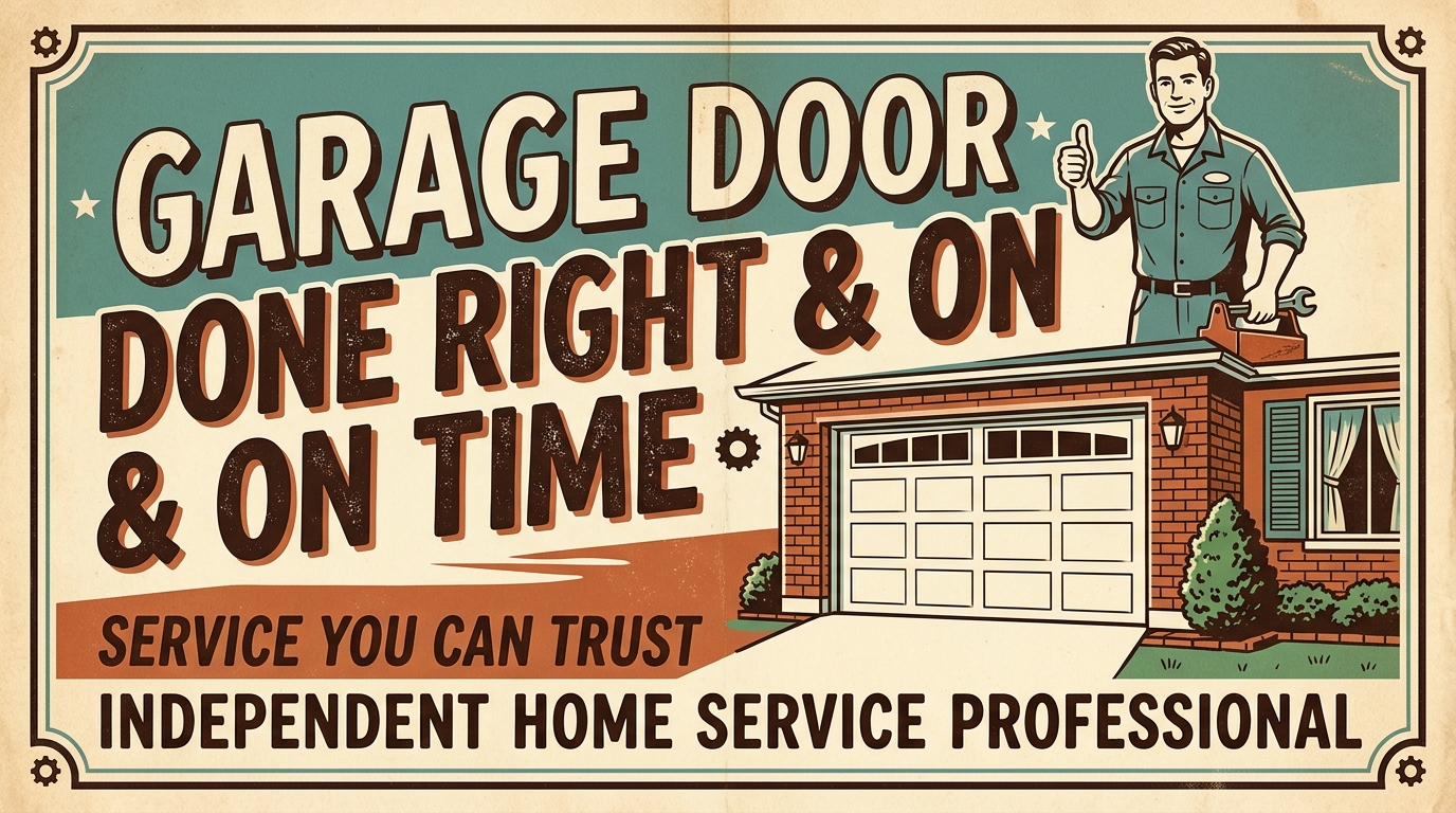 Garage Door Done Right & On Time