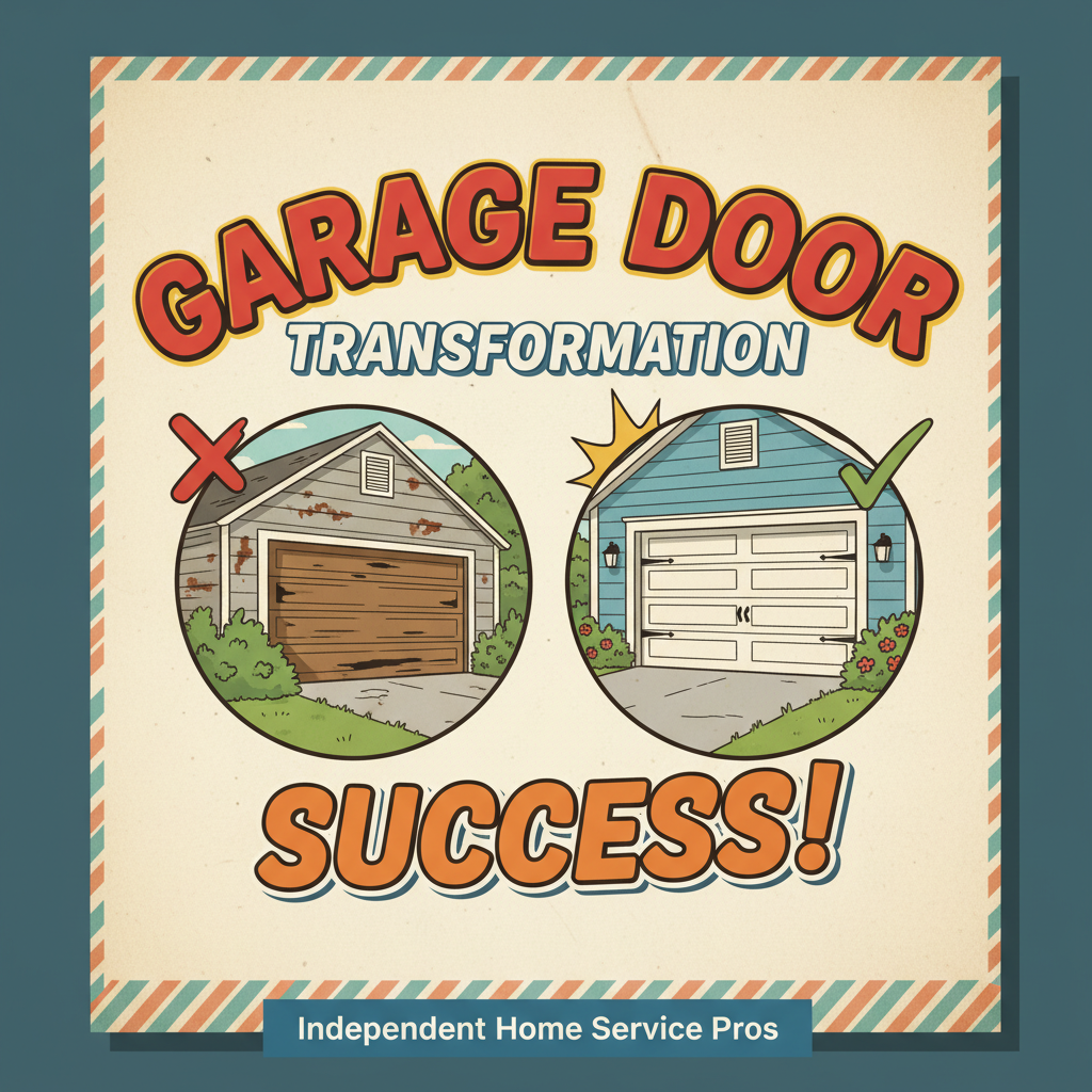 Garage Door Transformation Success