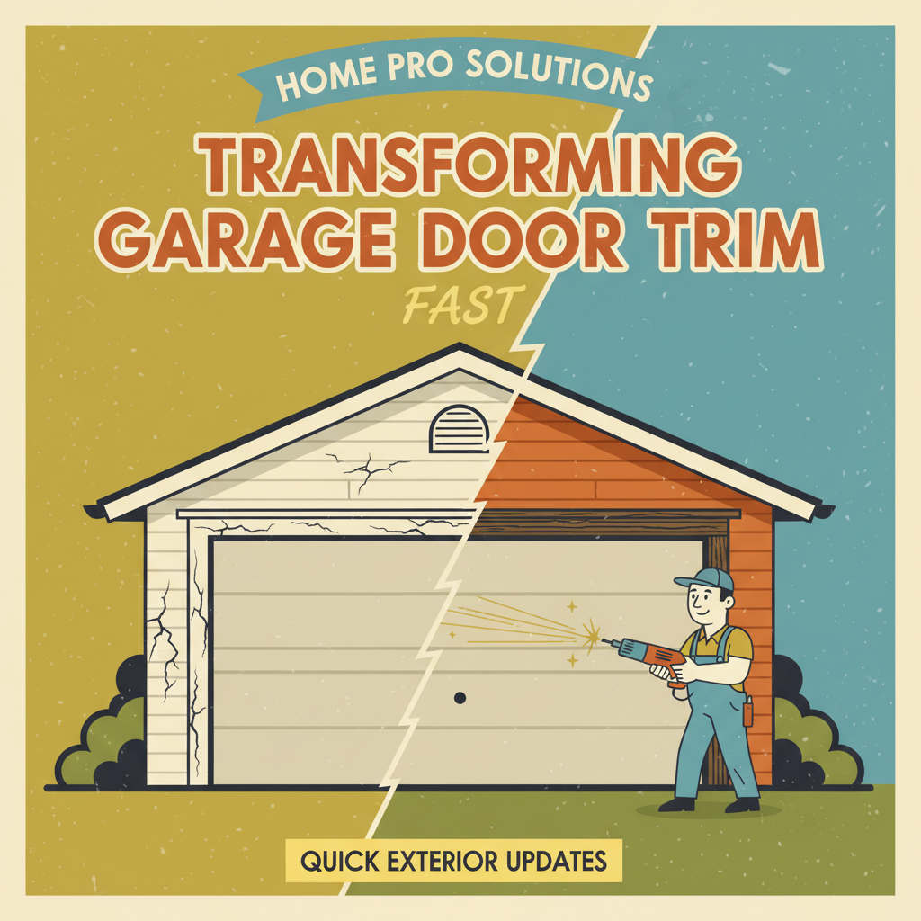 Transforming Garage Door Trim Fast