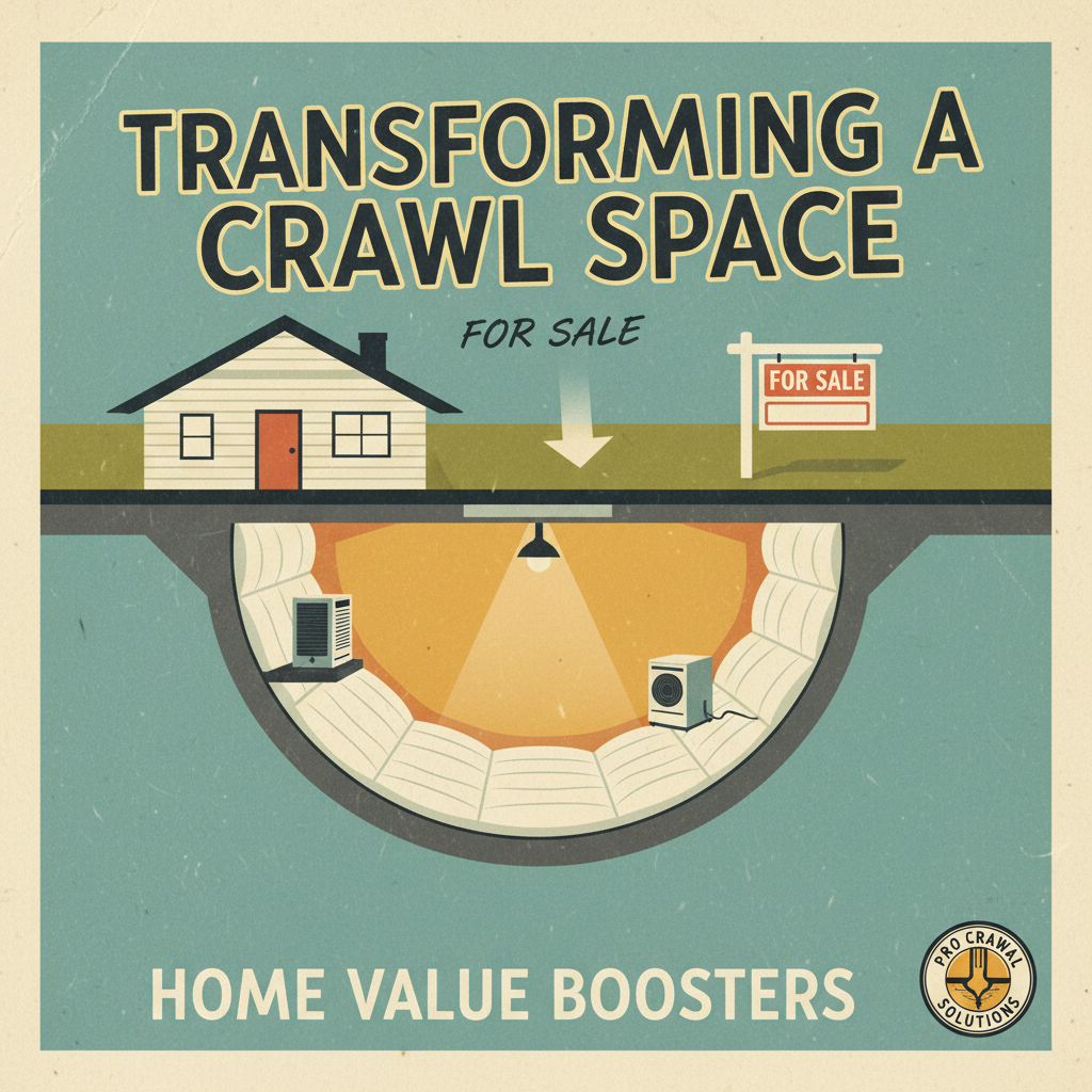 Transforming a Crawl Space for Sale