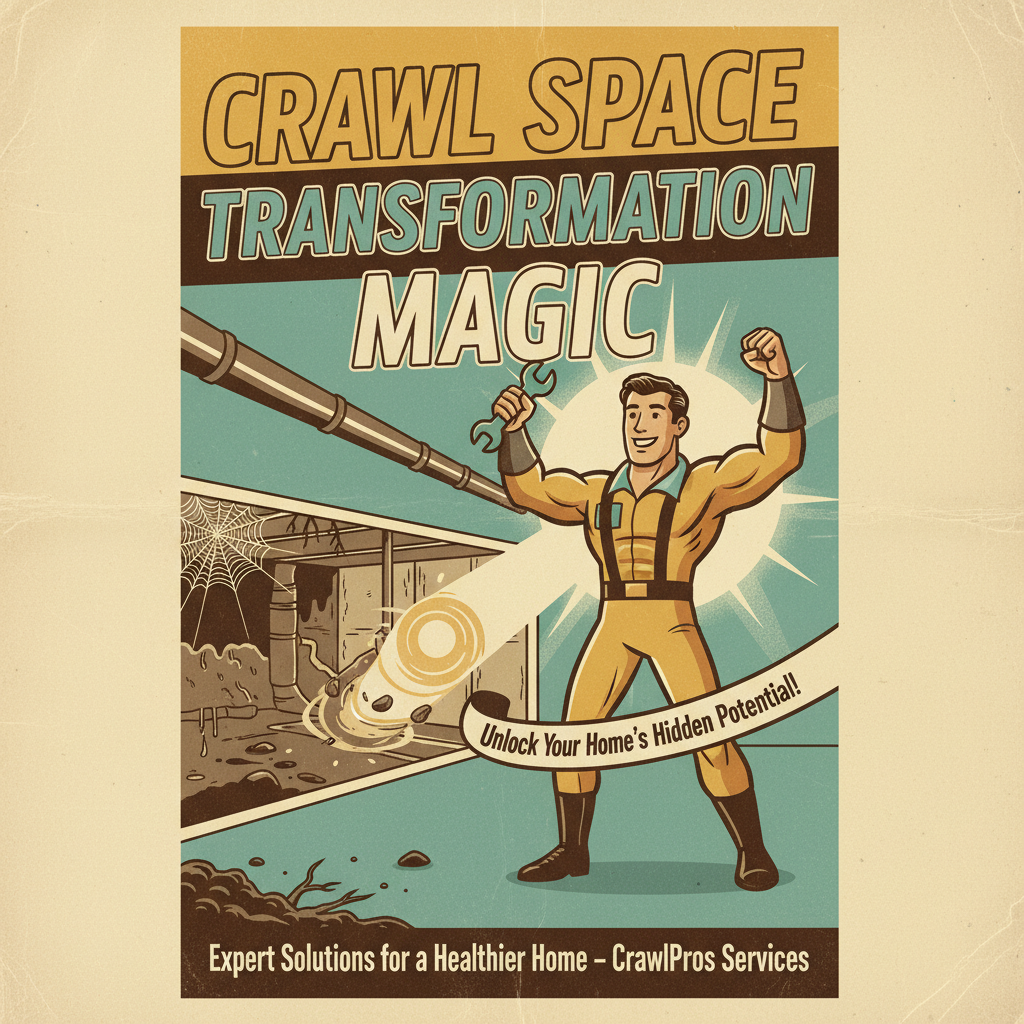 Crawl Space Transformation Magic