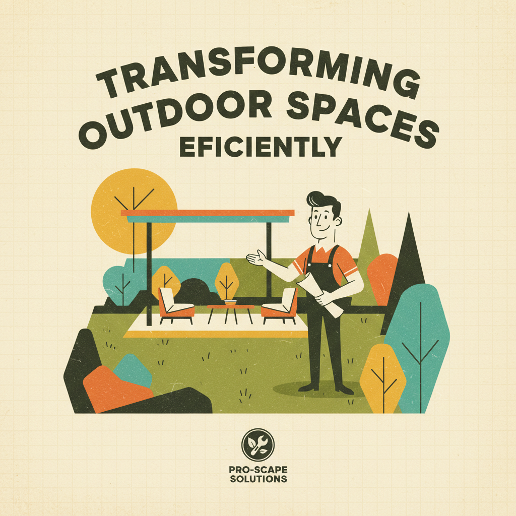 Transforming Outdoor Spaces Efficiently