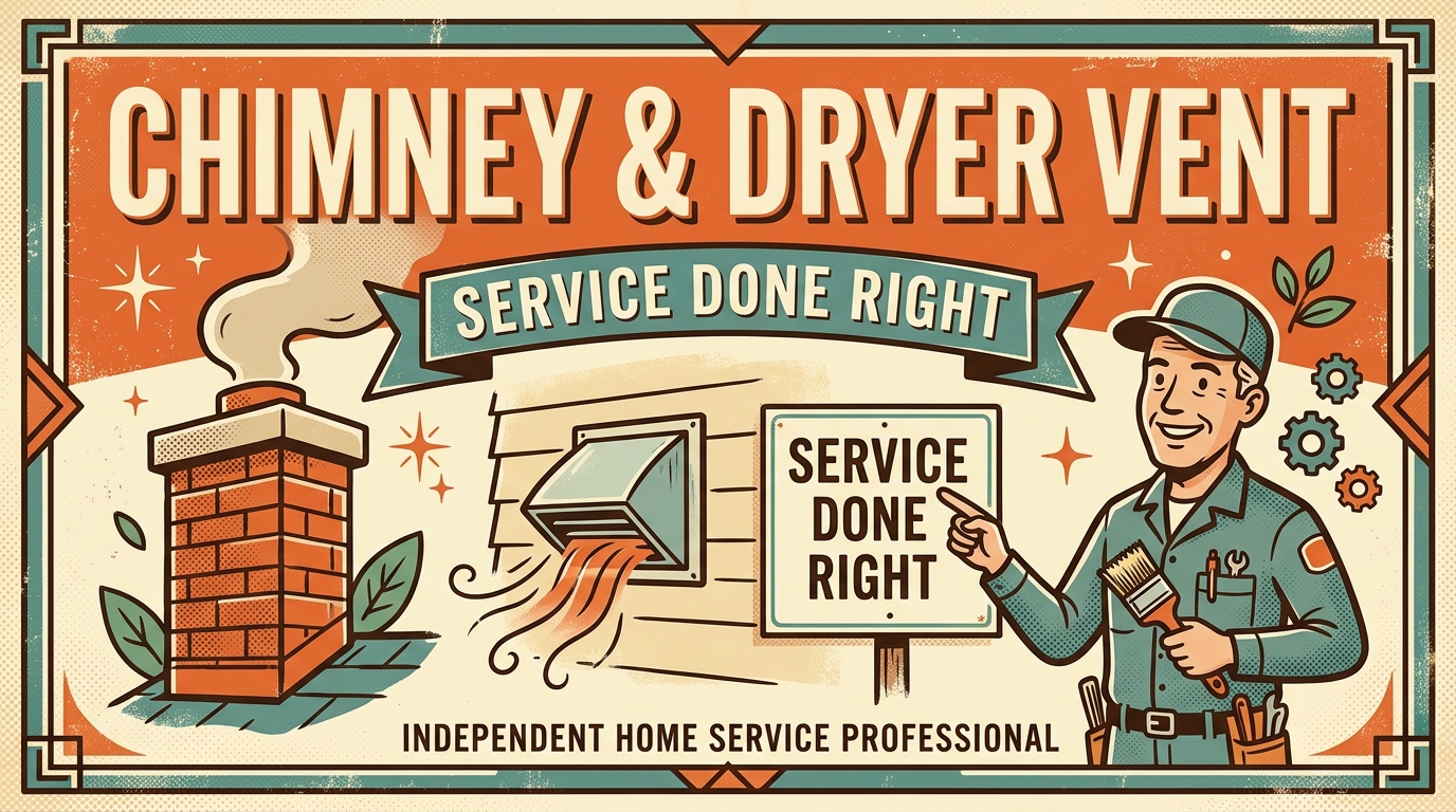 Chimney & Dryer Vent Service Done Right