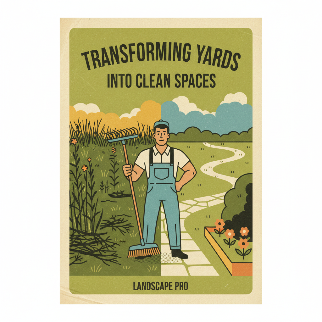 Transforming Yards into Clean Spaces