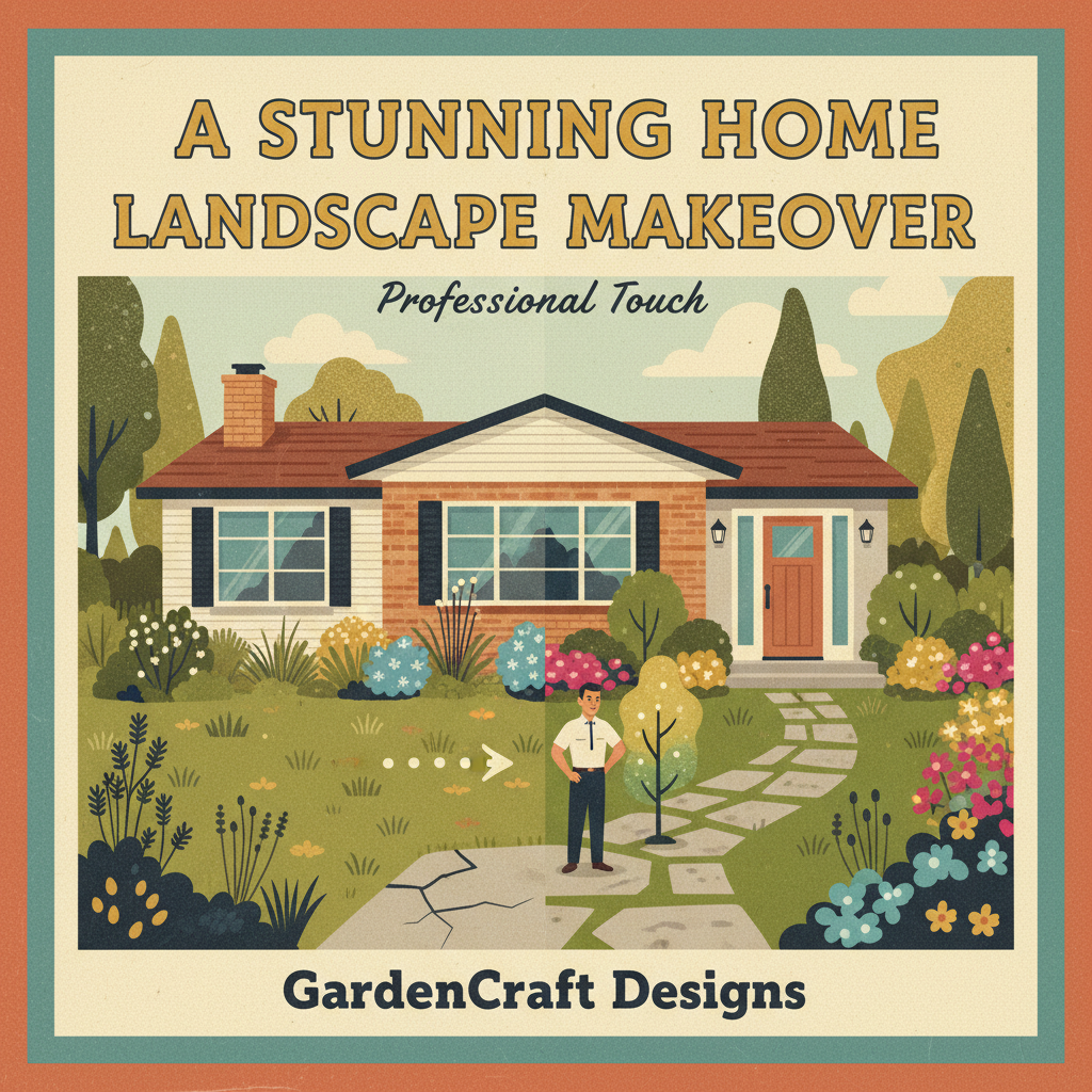 A Stunning Home Landscape Makeover