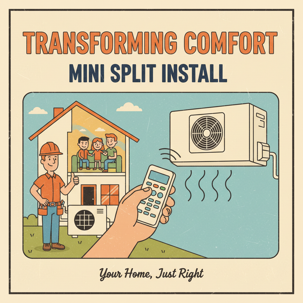 Transforming Comfort: Mini Split Install