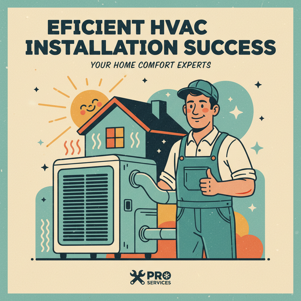 Efficient HVAC Installation Success