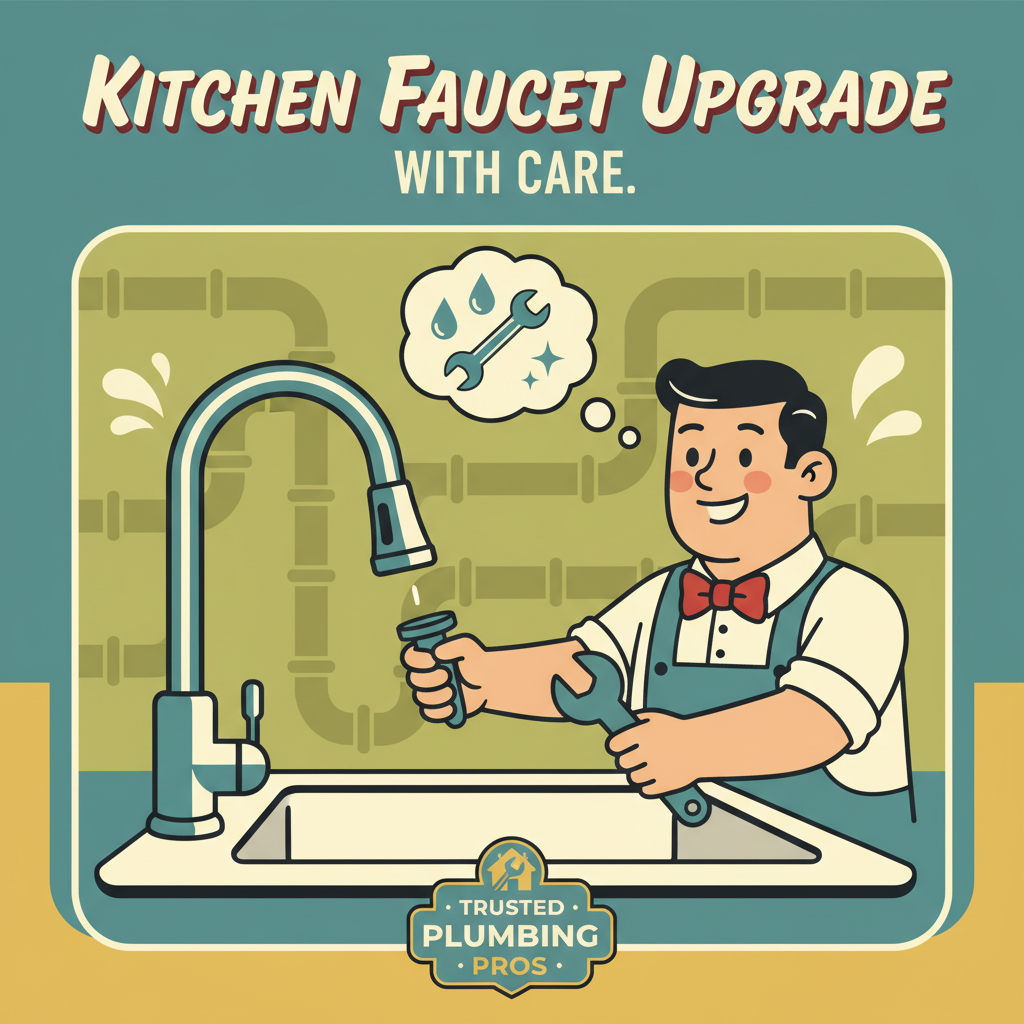 Kitchen Faucet Upgrade with Care