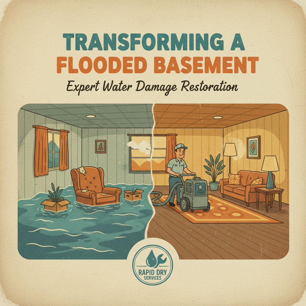 Transforming a Flooded Basement