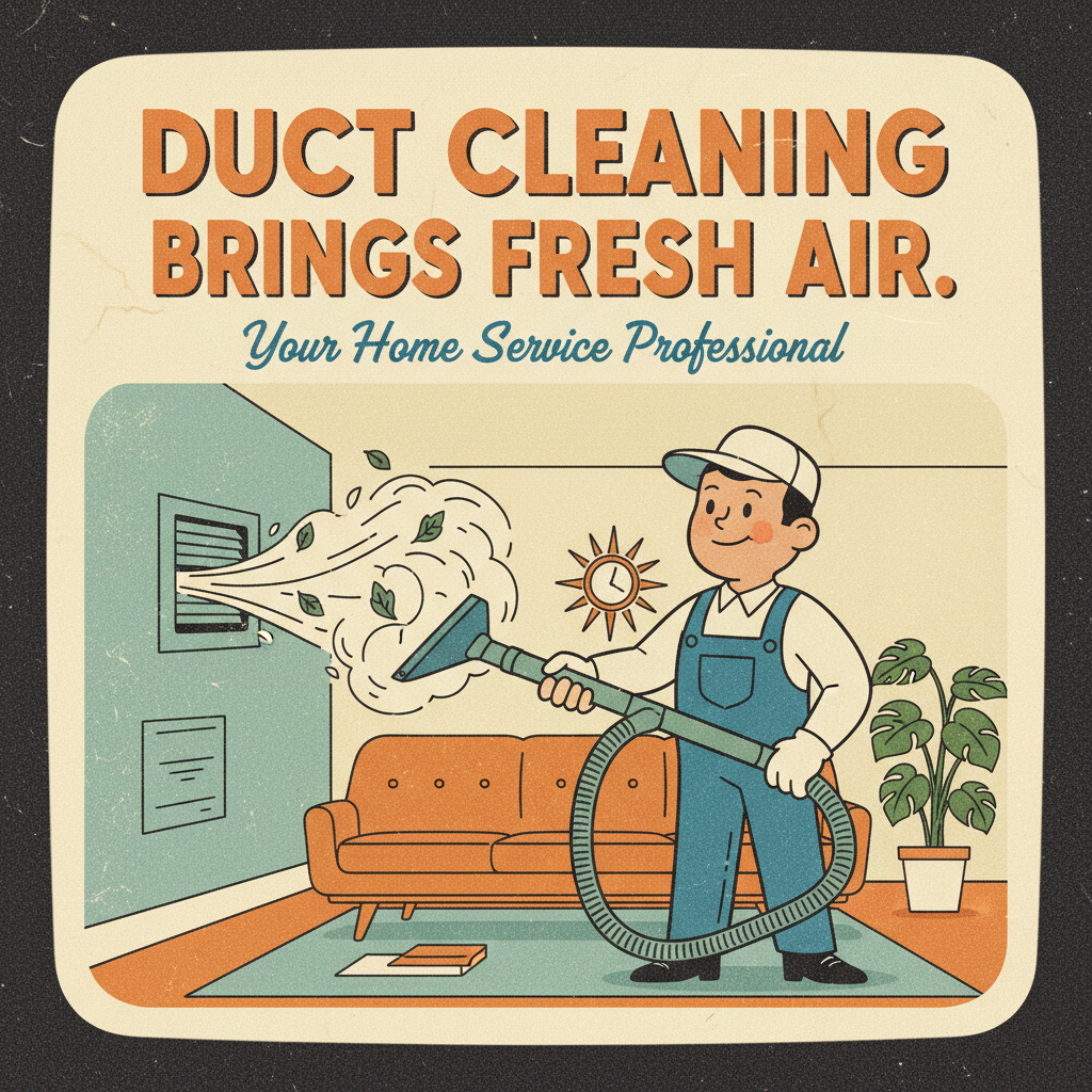 Duct Cleaning Brings Fresh Air