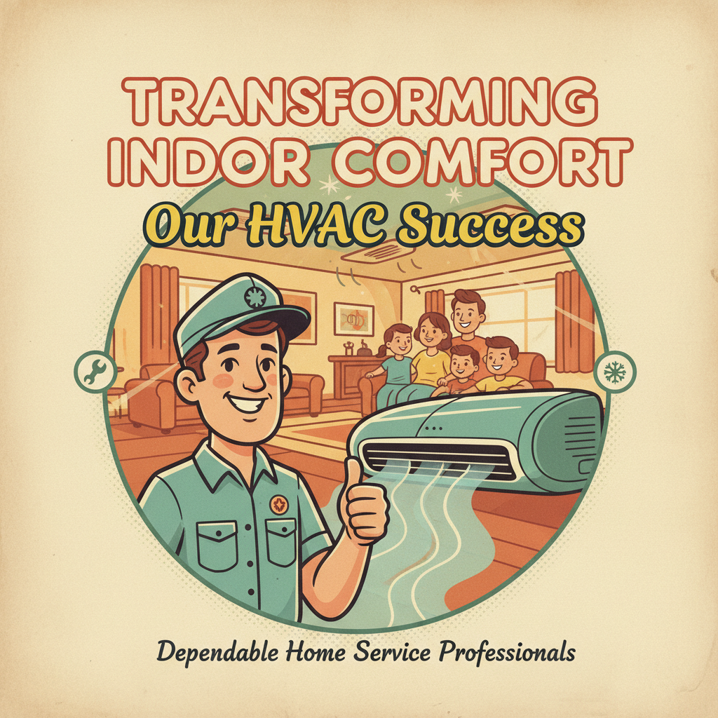 Transforming Indoor Comfort: Our HVAC Success