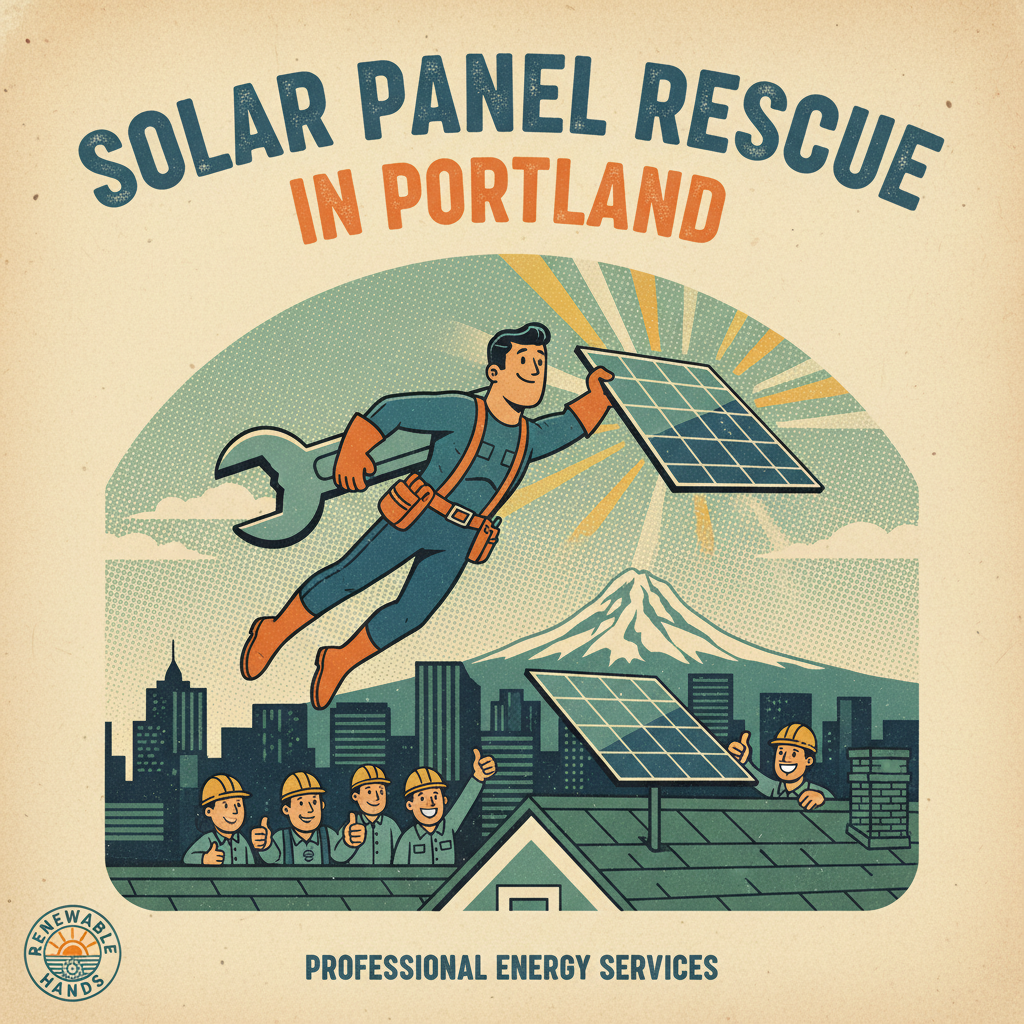 Solar Panel Rescue in Portland